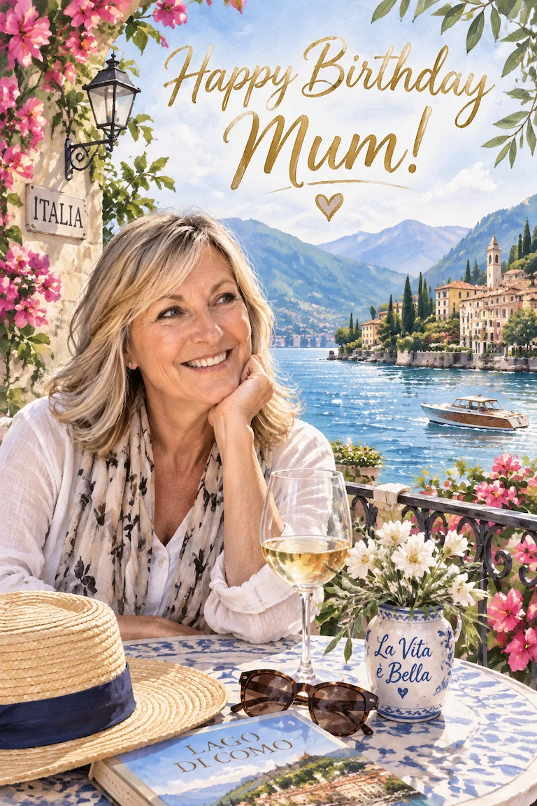 Birthday card for Mum ideas finished card example preview
