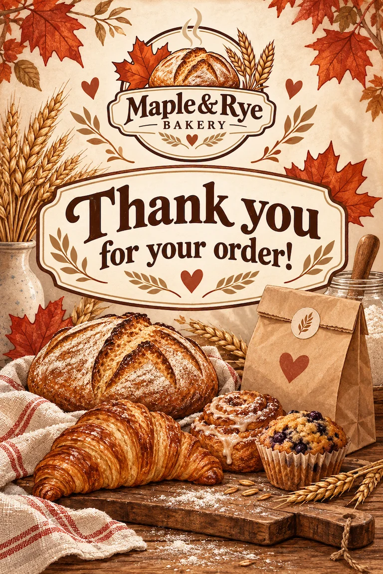 Thank you for your business card ideas finished card example preview